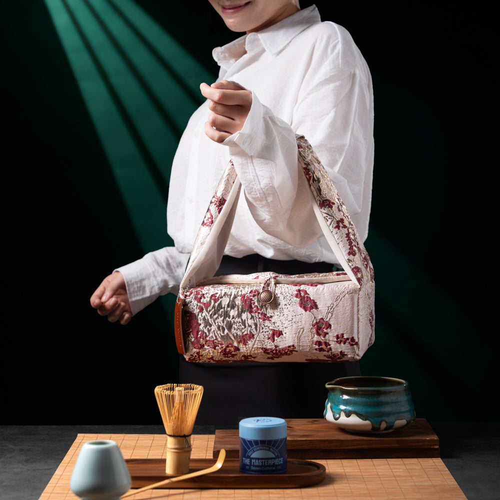 Matcha Travel Purse - Cherry Red