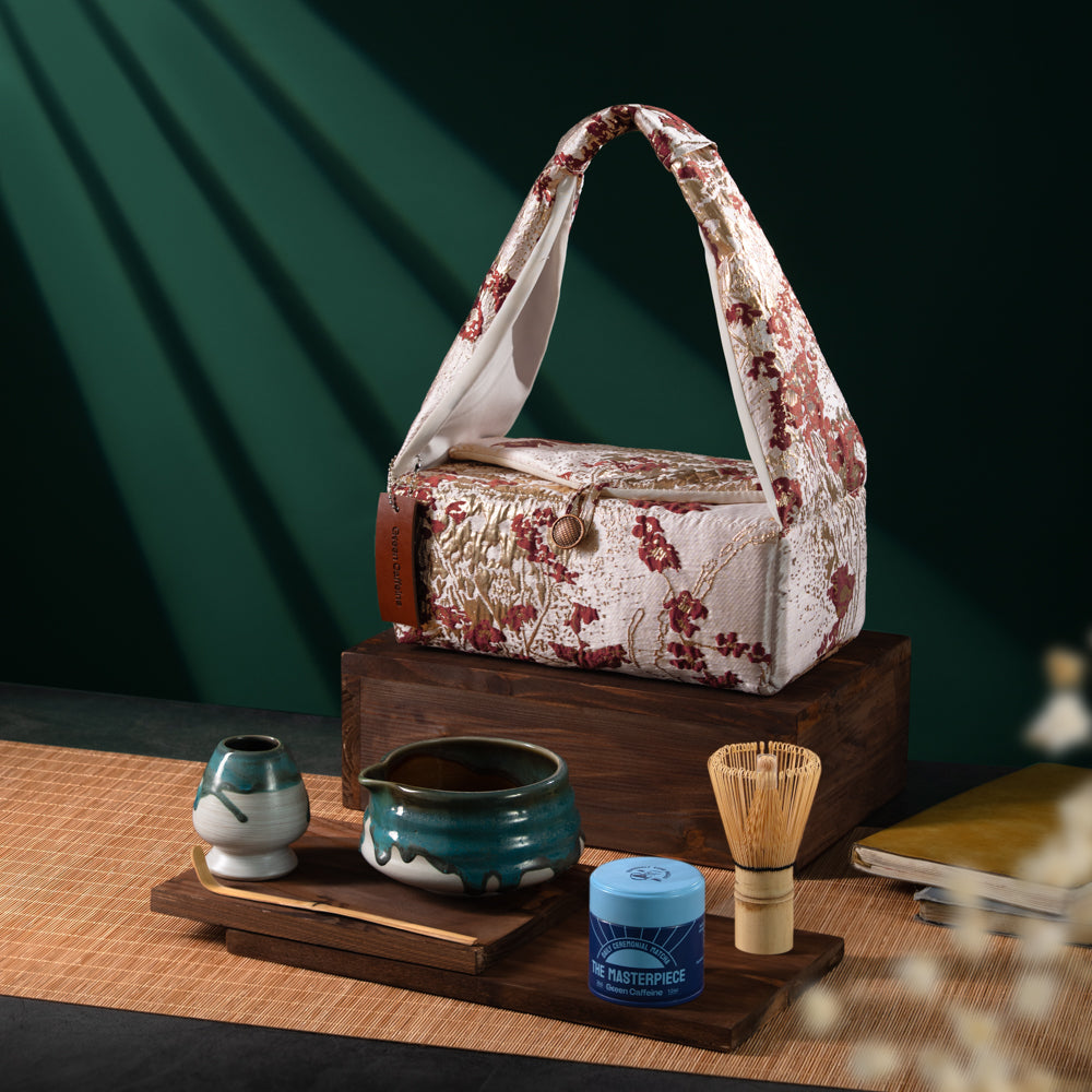 Matcha Travel Purse - Cherry Red