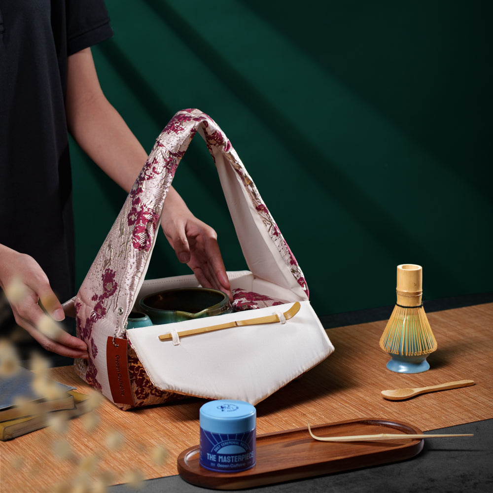 Matcha Travel Purse - Cherry Red