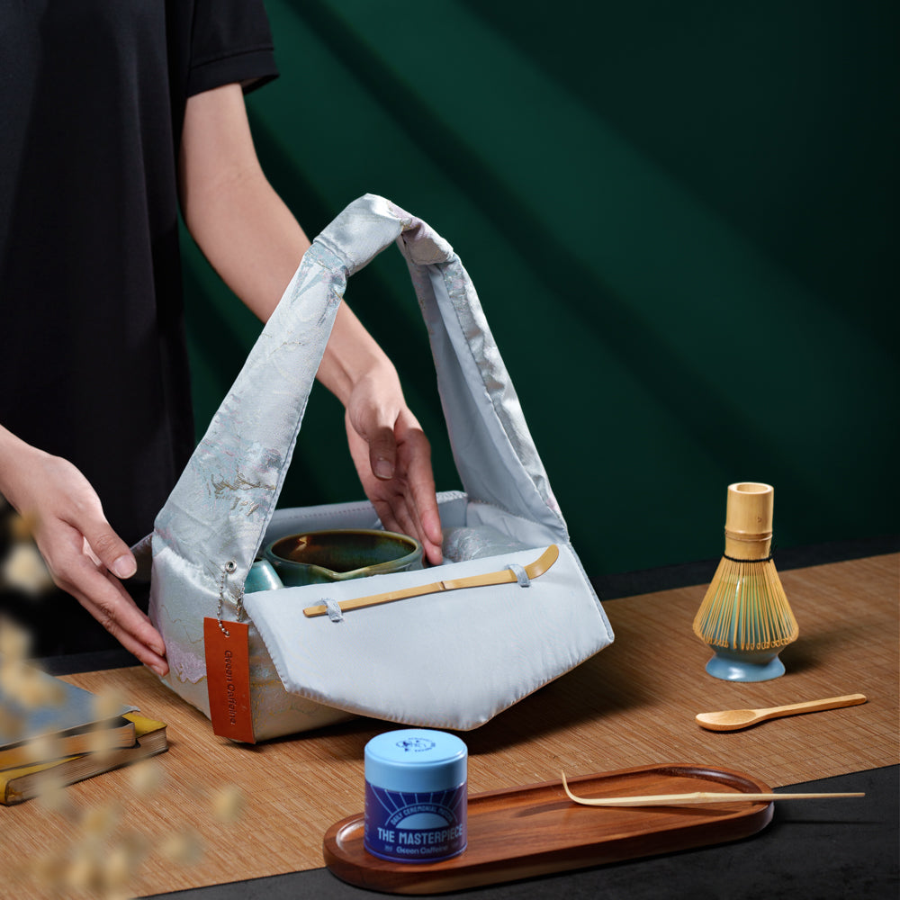 Matcha Travel Purse - Sky Blue